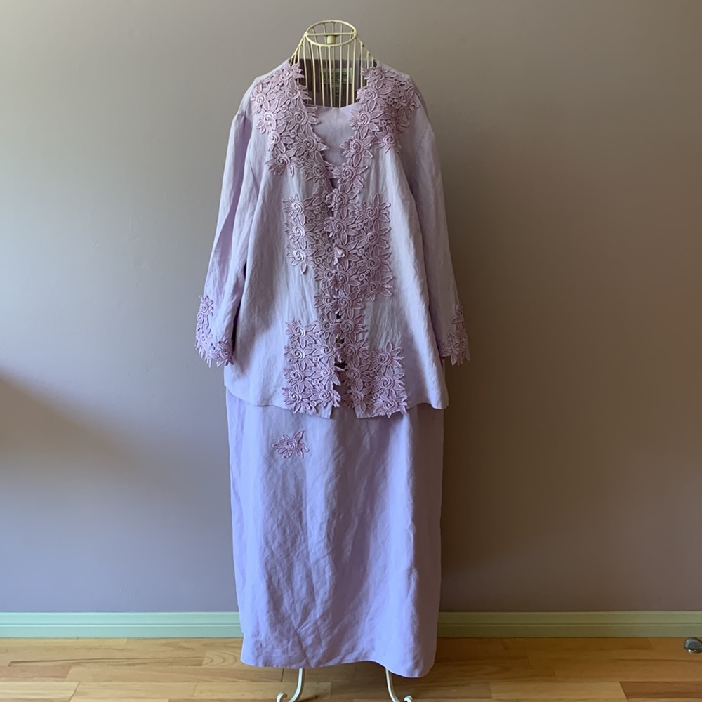 Gorgeous 💜💕Vintage Linen 2 Pс